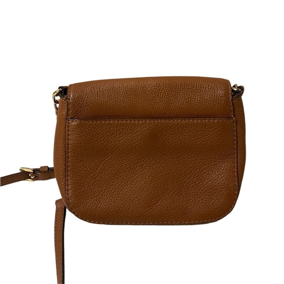 MICHAEL Michael Kors Small Pebbled Leather Crossbody Bag Purse with chain straps - Picture 4 of 14